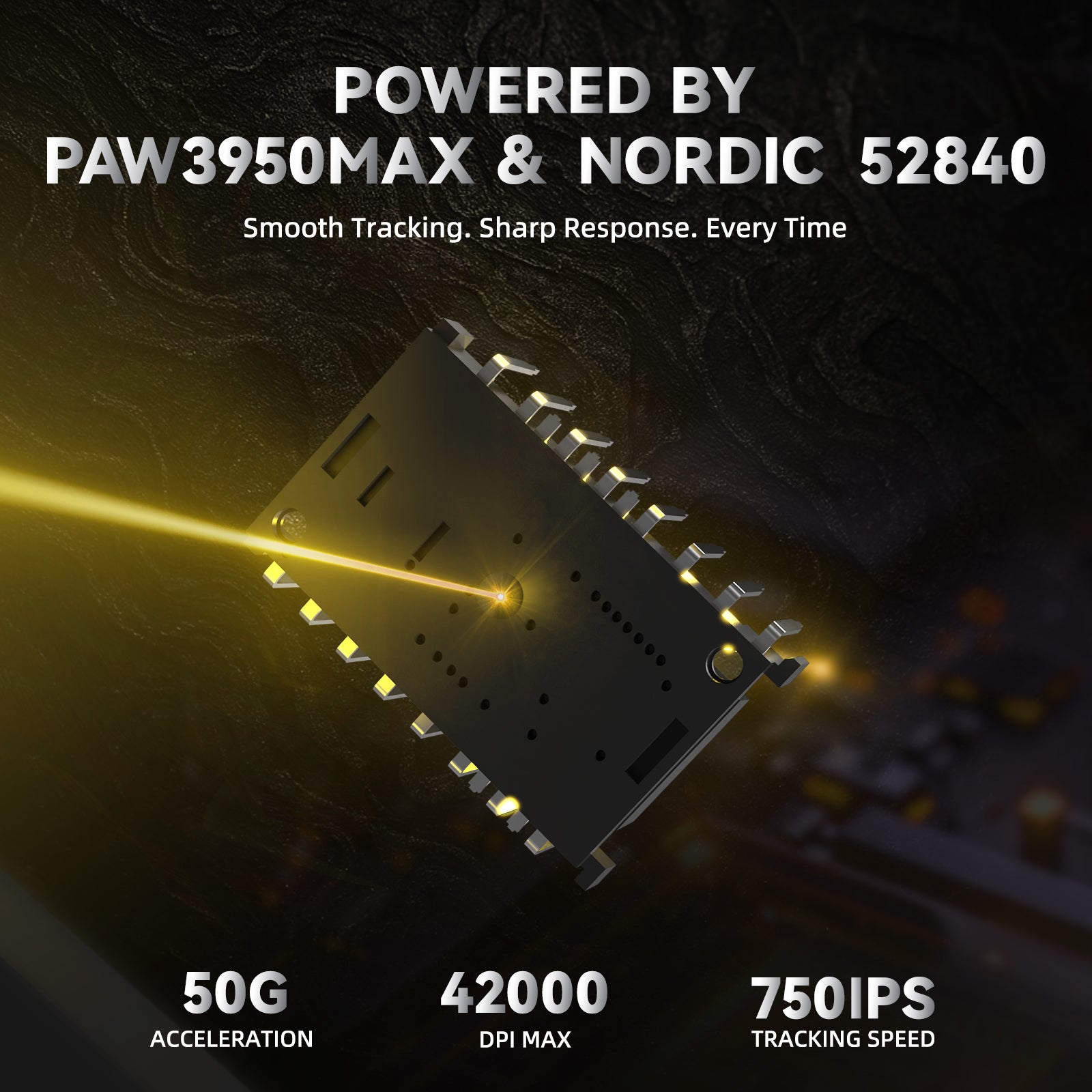 Mouse Gamer Sem Fio ATTACK SHARK R11 ULTRA Fibra de Carbono 8K PAW3950MAX