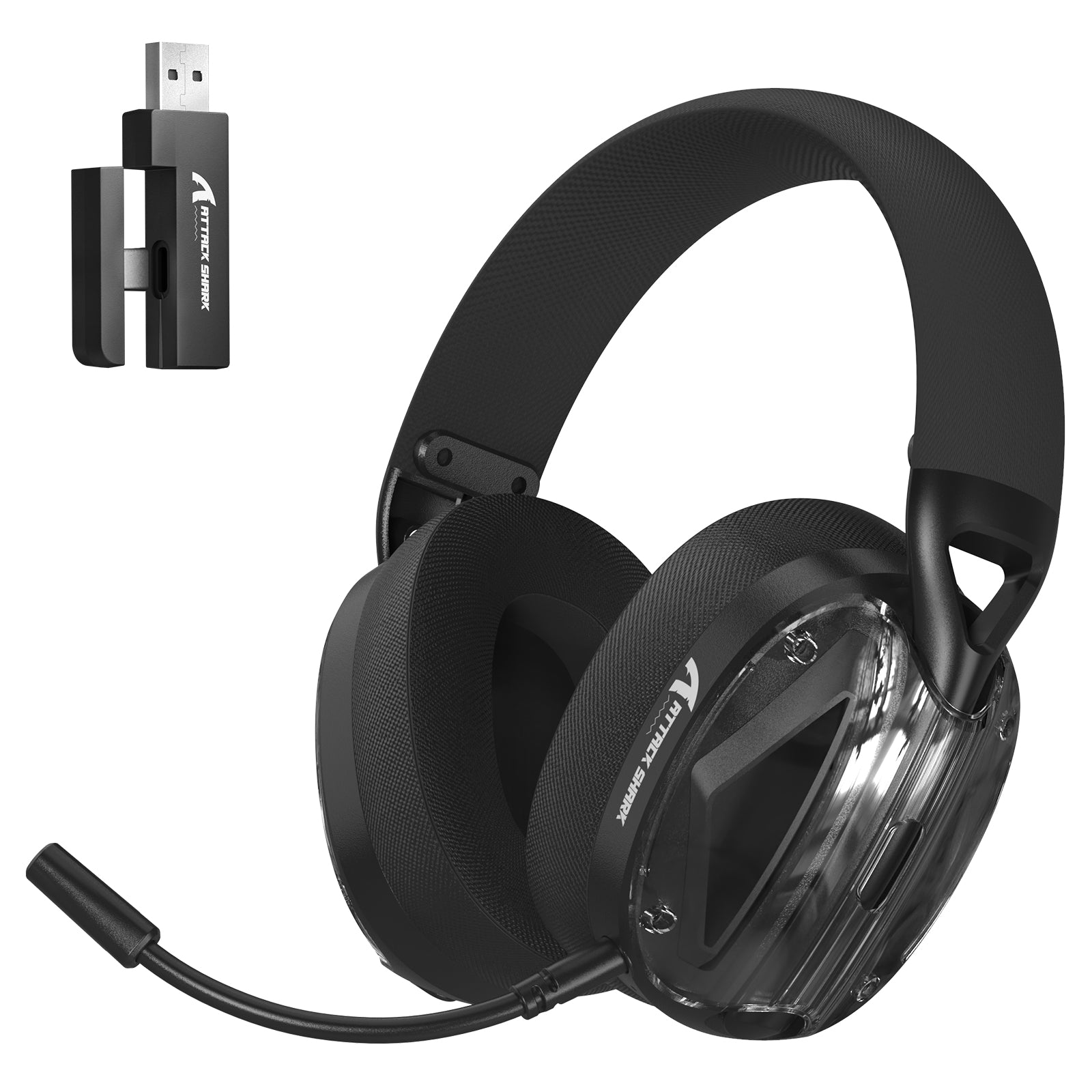 Headset Gamer Tri-Modo Ultraleve ATTACK SHARK L60