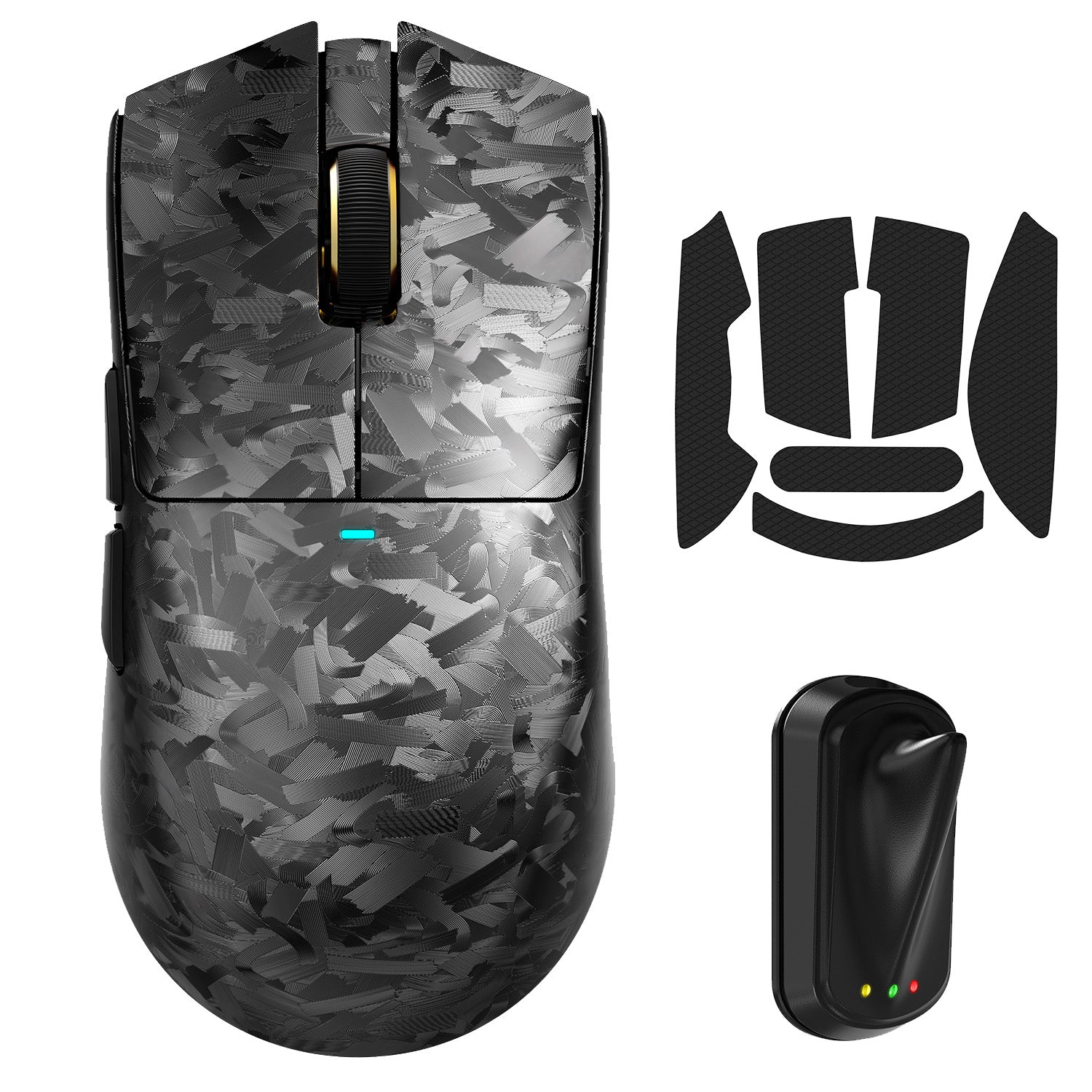 Mouse Gamer ATTACK SHARK X11 ULTRA Carbon Fiber Sem Fio 8K PAW3950MAX