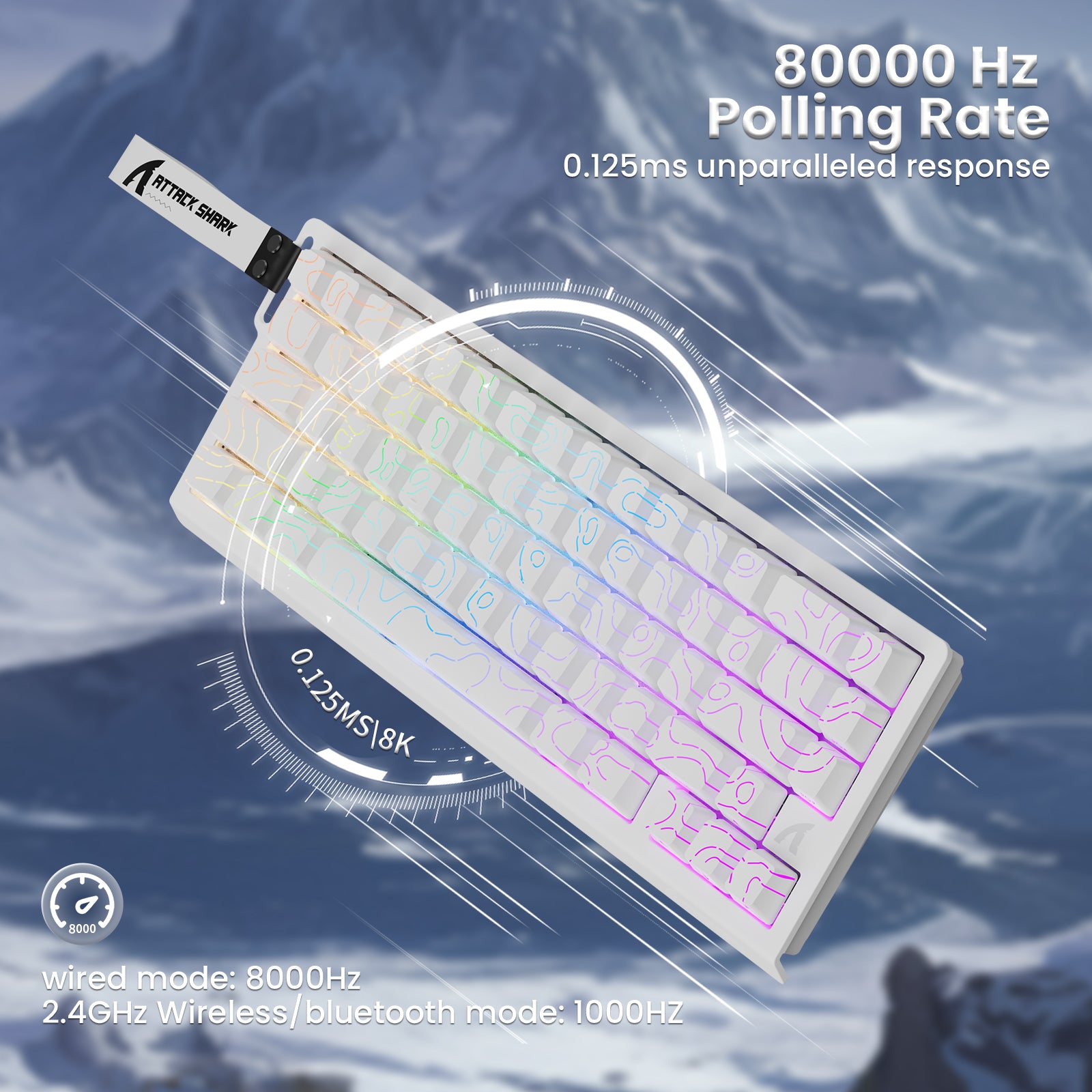 X68 PRO HE 8000Hz Polling Rate Keyboard