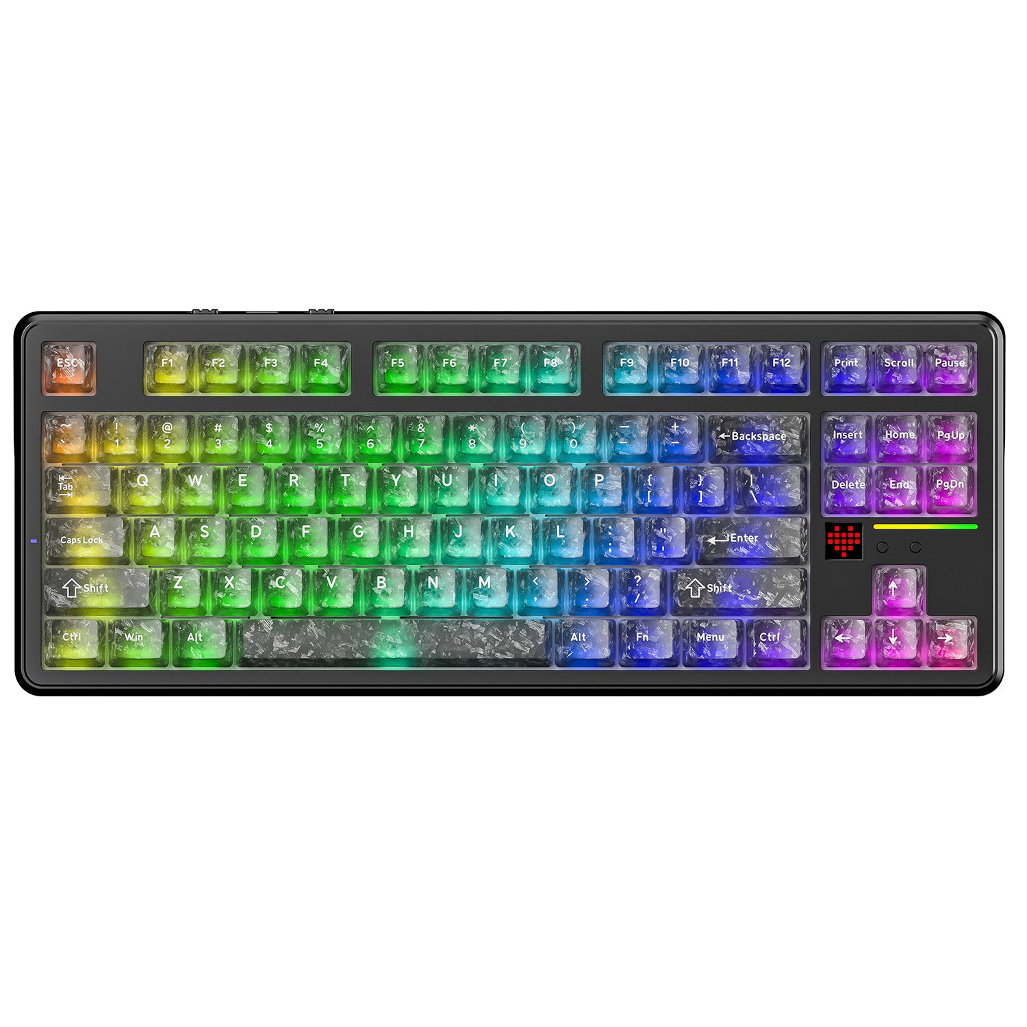 Teclado Mecânico Sem Fio ATTACK SHARK X87 ULTRA com Receptor Sem Fio 8K